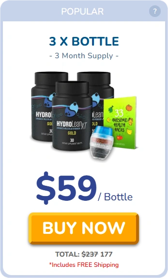 HydroLean XT Gold™ – A natural, antioxidant-rich formula for weight loss and wellness.