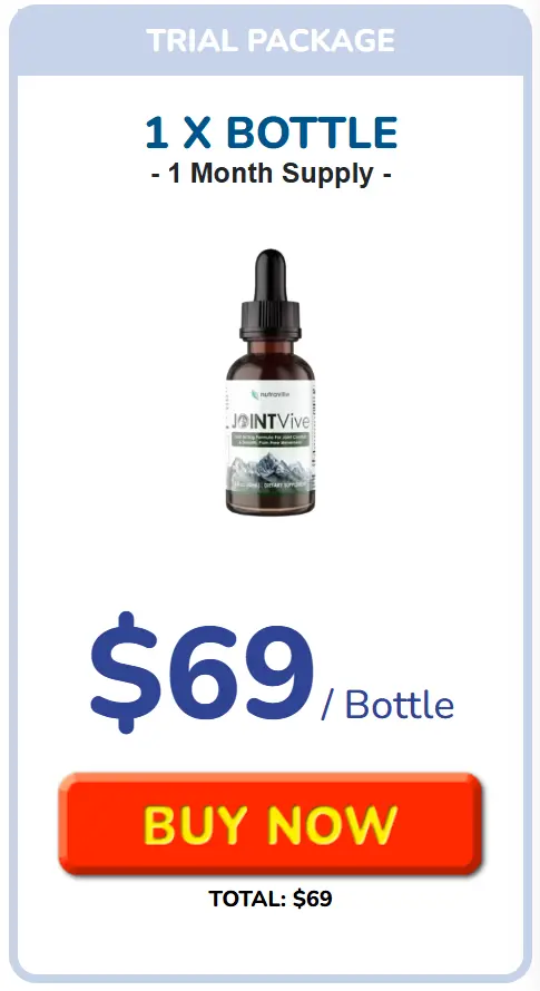 JointVive 1 bottle price