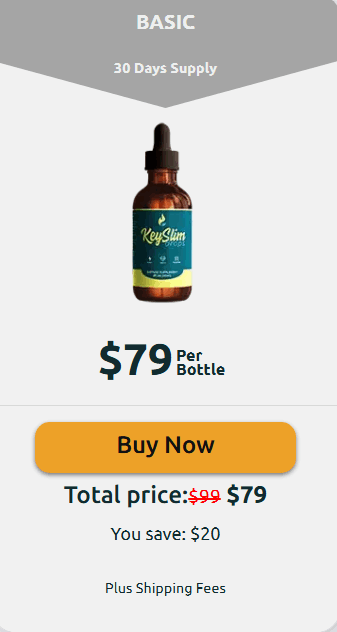 Keyslim Drops 1 Bottle Price