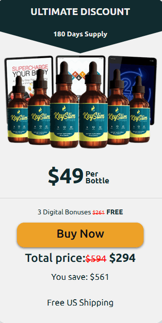 Keyslim Drops 6 bottle Price
