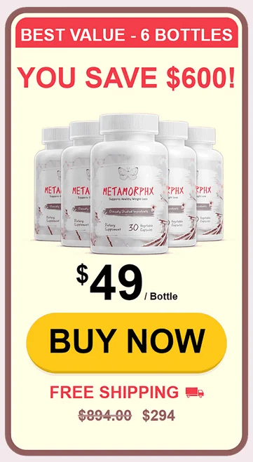 metamorphx 180-Day Supply Bottle for Weight Loss – Order Now for Natural Fat Burning