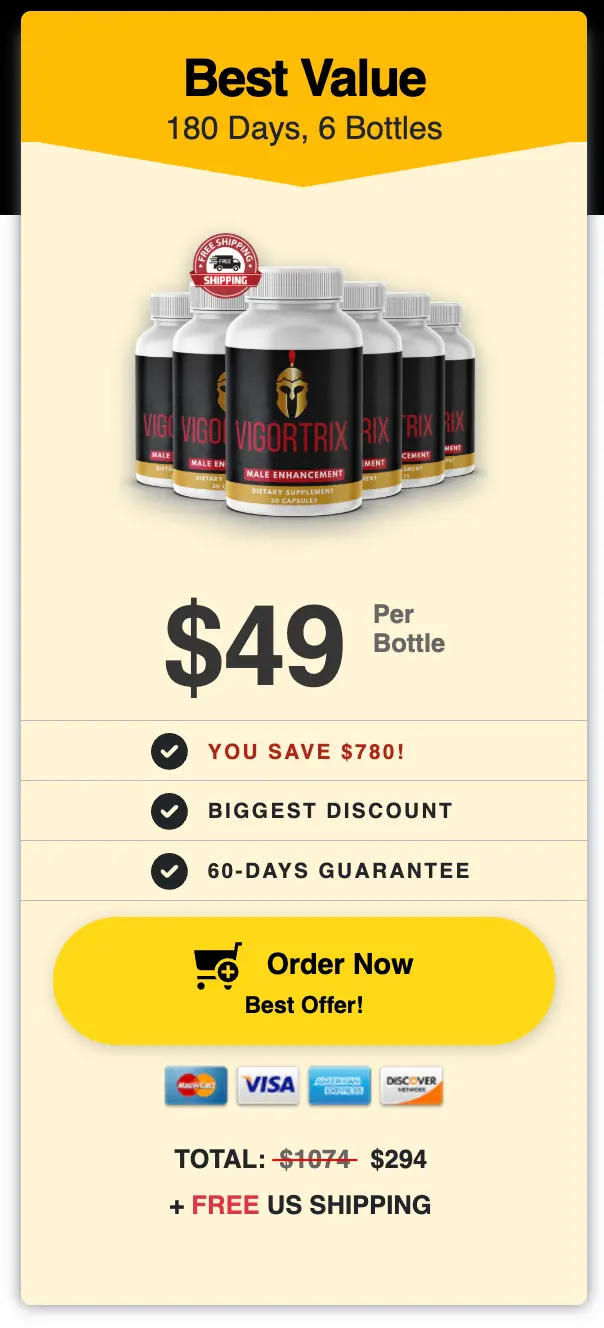 order Vigortrix 6 bottles