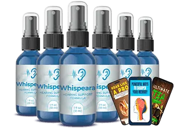 Whispeara bottle with bonus